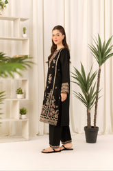 Flutterby Stitched 2 Piece Summer Collection-Berry-BK